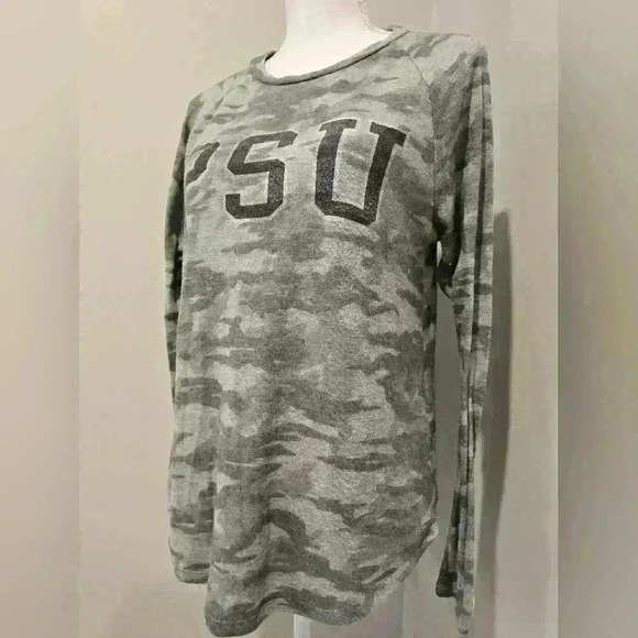 PSU Tailgate Camo Longsleeve Camo Top Size Small - Picture 3 of 6